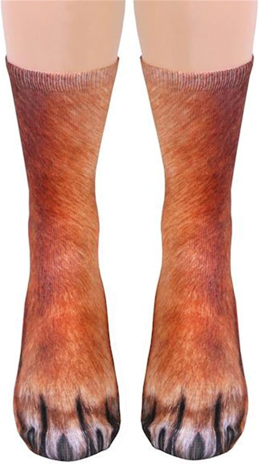 Valentines Day Gifts for Him Teens Her Funny Animal Paw Socks Gag Gifts Stocking Stuffers for Men Women V1258-DP02-A-25