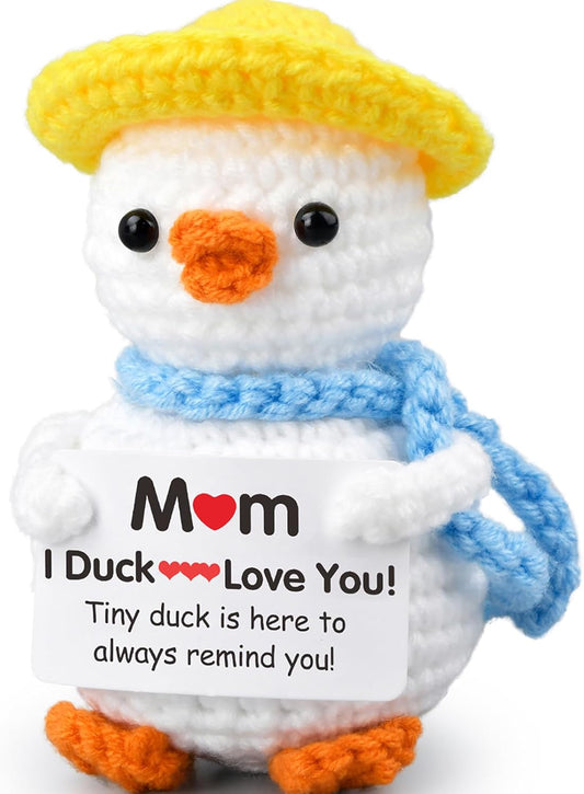 Gifts for Mom,Birthday Valentines Day Gifts for Women,Stocking Stuffers for Women I Duck Love You Mom V1258-DP02-A-27