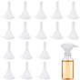 30 Pcs Small Mini Clear Plastic Funnels for Lab Bottles, Essential Oils, Perfumes, Spices, Sand Art, Powder V1258-DP02-A-281