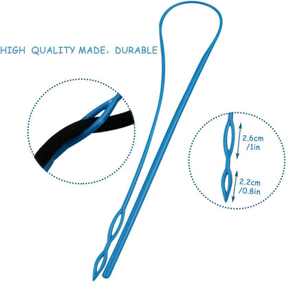 1Pcs 23In Flexible Plastic Drawstring Threader Tool, Easy Threader Drawstring Replacement Tool for Jackets V1258-DP02-A-284