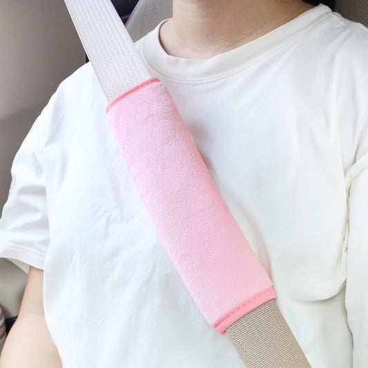 2 PCS Car Seat Belt Pads Cover Soft Seat Belt Shoulder Pad Safety Belt Strap Shoulder Pad Comfortable Driving V1258-DP02-A-287