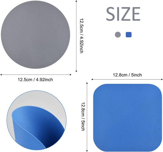 8 Pcs Reusable Jar Opener Gripper Pads Rubber Jar Opener Gripper Pads Multi-function Jar Opener for Elderly V1258-DP02-A-306