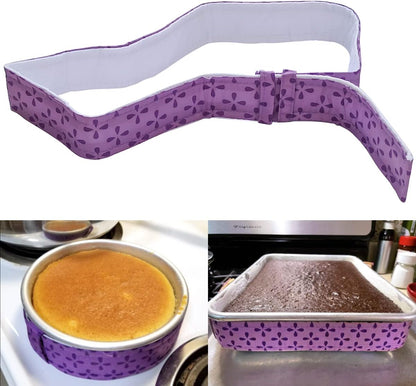 2 Piece Bake Even Cake Strips, Cake Pan Dampen Strips, Cake Pan Strips for Evenly Baked Cakes V1258-DP02-A-312