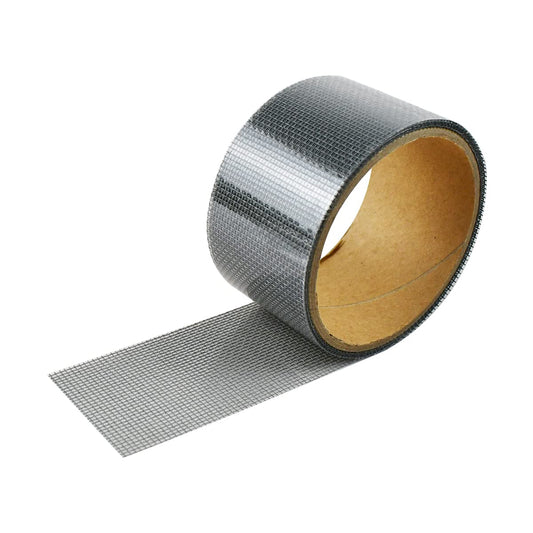 1 Pcs Grey Window Screen Repair Kit, Mesh Repair Tape Strong Adhesive Fiberglass Covering Mesh Tape V1258-DP02-A-316