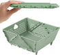 Plastic Colander Basket, Multi-Purpose Drainage & Storage Bin for Kitchen, Candy, Cookies, Holiday Snacks and V1258-DP02-A-327
