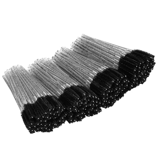 200PCS Spoolie Eyelash Brush - Disposable Mascara Brush Wand for Lashes, Eyebrow Eyelash Extension Supplies V1258-DP02-A-340
