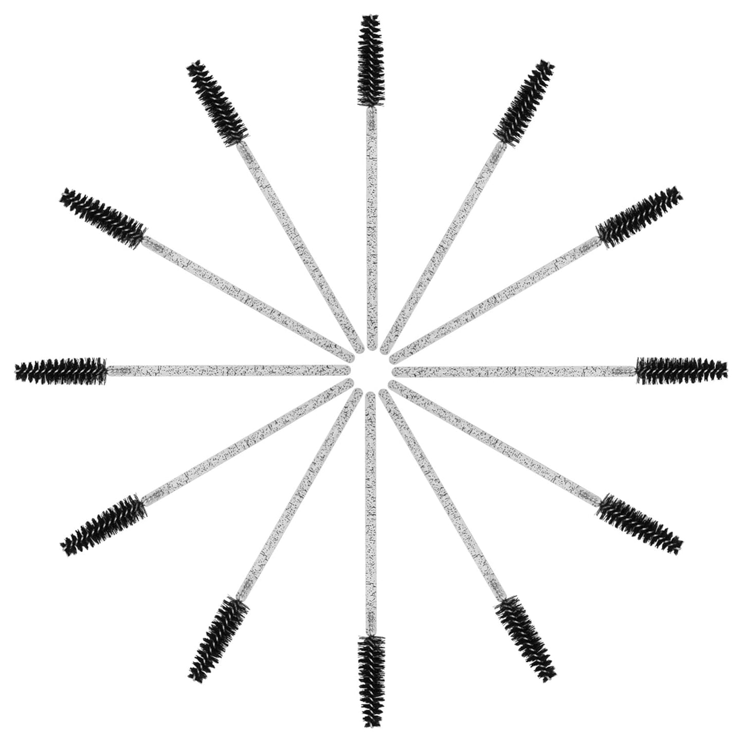 200PCS Spoolie Eyelash Brush - Disposable Mascara Brush Wand for Lashes, Eyebrow Eyelash Extension Supplies V1258-DP02-A-340