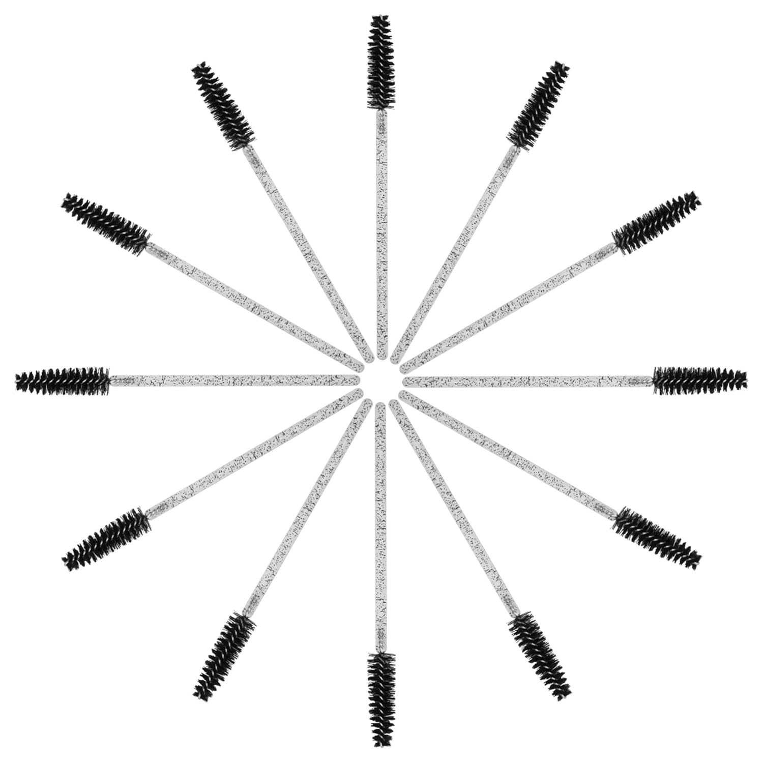 200PCS Spoolie Eyelash Brush - Disposable Mascara Brush Wand for Lashes, Eyebrow Eyelash Extension Supplies V1258-DP02-A-340