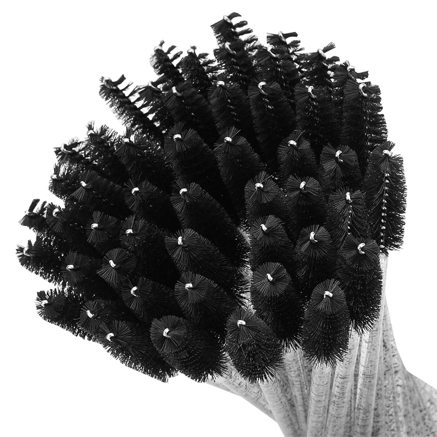 200PCS Spoolie Eyelash Brush - Disposable Mascara Brush Wand for Lashes, Eyebrow Eyelash Extension Supplies V1258-DP02-A-340