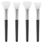 4PCS Silicone Face Mask Brush Applicator, Flexible Silicone Brush for Face for Mud, Clay, DIY Mask, Body V1258-DP02-A-342
