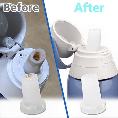 Bite Valve Replacement for Brita Water Bottle, 2 Pack, Silicone, BPA-Free, 1 Liter, Sports, Travel V1258-DP02-A-345