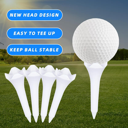 30PCS Plastic Golf Tees - 1-1/2'' Short Golf Tees - Enhanced Durability & Stability, Designed to Reduce V1258-DP02-A-433