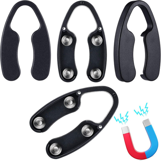 Foil Cutter for Wine Bottles Magnetic Black Wine Foil Tools Stainless Steel ABS Cutters Bottle Opener Top V1258-DP02-A-48