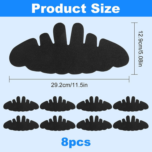 8PCS Baseball Caps Inserts - Flexible Hat Sweat Liner - Washable & Reusable Felt Hat Liners -Sweat Protection V1258-DP02-A-480