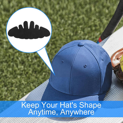 8PCS Baseball Caps Inserts - Flexible Hat Sweat Liner - Washable & Reusable Felt Hat Liners -Sweat Protection V1258-DP02-A-480