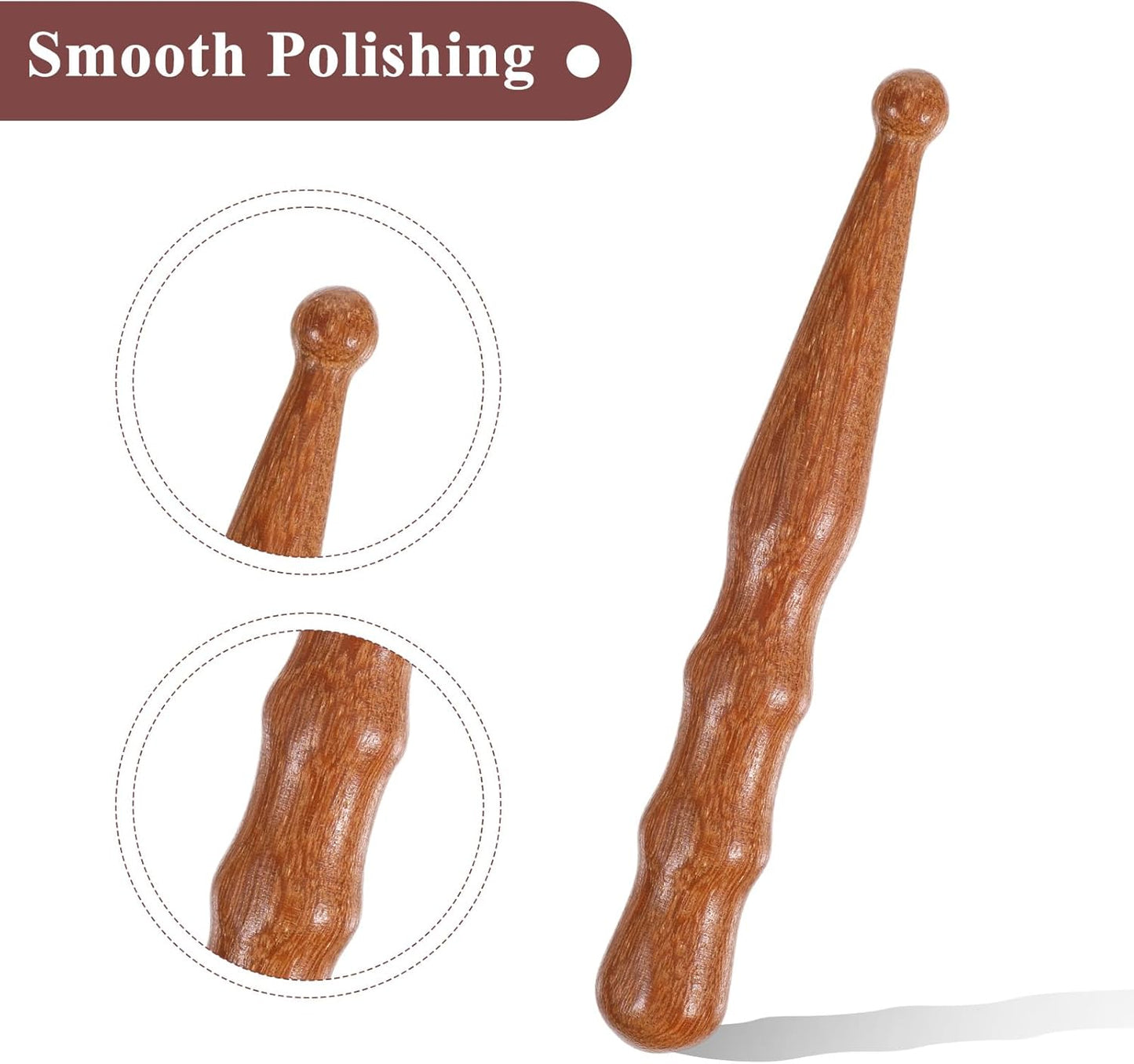 Massage Pen,Wooden Massage Tools Acupressure Pen Pressure Point Tool for Relaxing Body Hand Foot V1258-DP02-A-487