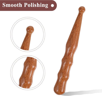Massage Pen,Wooden Massage Tools Acupressure Pen Pressure Point Tool for Relaxing Body Hand Foot V1258-DP02-A-487