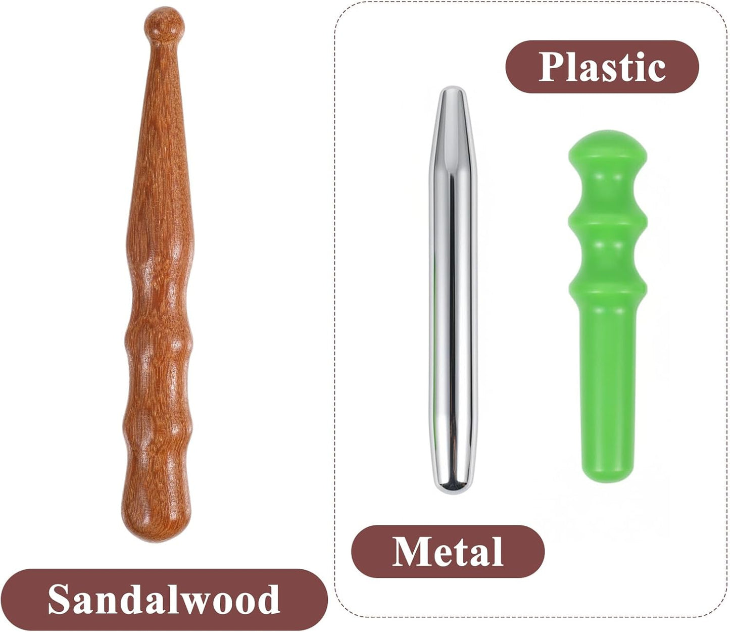 Massage Pen,Wooden Massage Tools Acupressure Pen Pressure Point Tool for Relaxing Body Hand Foot V1258-DP02-A-487