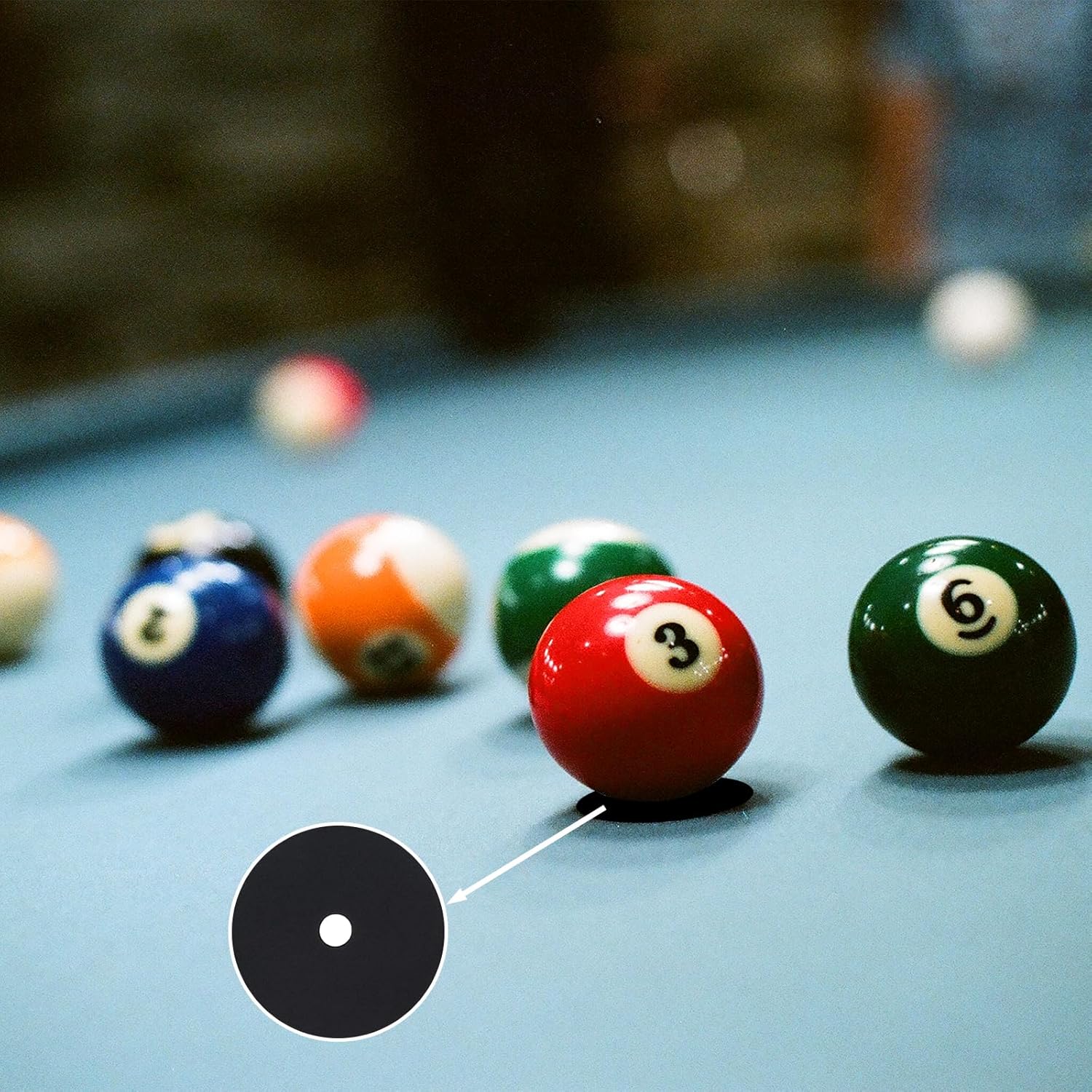 96Pcs Pool Table Marker Dots, Billiard Spot Position Stickers, Billiard Point Sticker Accessories, Pool Table V1258-DP02-A-528