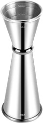 Jigger for Bartending, Double Cocktail Jigger Japanese Premium 304 Stainless Steel Jigger 2 OZ 1 OZ with V1258-DP02-A-53