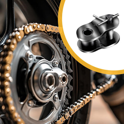 8 Pcs 420 Chain Roller Chain Offset Link 420 Chain Master Link, Half Link, Crank Link V1258-DP02-A-556
