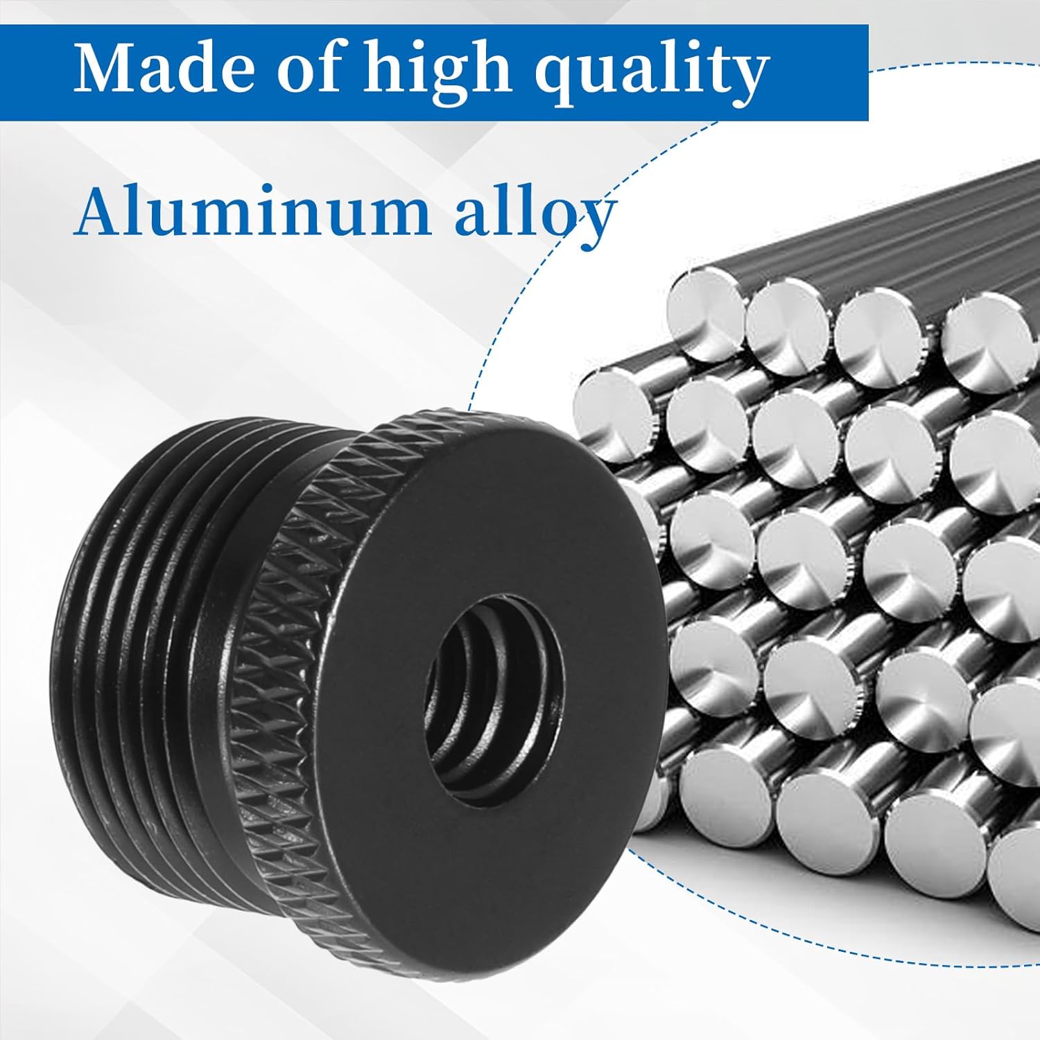 4 Pcs Mic Stand Adapter Microphone Stand Adapter 1/4 Female to 5/8 Male Screw Adapter Thread Tripod Screw V1258-DP02-A-557