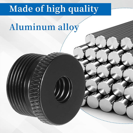 4 Pcs Mic Stand Adapter Microphone Stand Adapter 1/4 Female to 5/8 Male Screw Adapter Thread Tripod Screw V1258-DP02-A-557