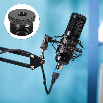 4 Pcs Mic Stand Adapter Microphone Stand Adapter 1/4 Female to 5/8 Male Screw Adapter Thread Tripod Screw V1258-DP02-A-557