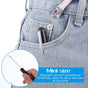 2 PCS Mini Pocket Screwdriver with Magnetic Slotted Tips Reversible Double Ended Bit - Phillips and Flat Head V1258-DP02-A-561