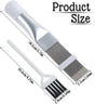 2Pcs Radiator Fin Comb,Coil Cleaning Brush Air Conditioner Fin Comb Kit for Combing Radiator Evaporator V1258-DP02-A-569