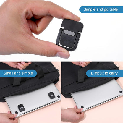 2Pcs Keyboard Riser Self-Adhesive Mini Portable Laptop Stand Foldable Portable Computer Self Adhesive V1258-DP02-A-577