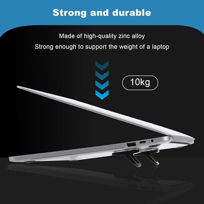 2Pcs Keyboard Riser Self-Adhesive Mini Portable Laptop Stand Foldable Portable Computer Self Adhesive V1258-DP02-A-577
