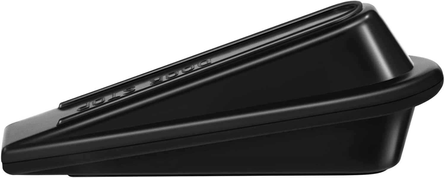 Heavy Duty Rubber Door Stopper Wedge Sturdy and Stackable Door Stop, Multi Surface Design, Fit for Gaps up to V1258-DP02-A-60
