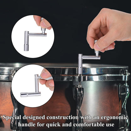 Drum Key 3 Pack Drum Keys for Tuning Drums, Universal Drums Tuning Keys with Continuous Standard Motion Speed V1258-DP02-A-603