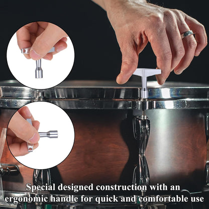 Drum Key 3 Pack Drum Keys for Tuning Drums, Universal Drums Tuning Keys with Continuous Standard Motion Speed V1258-DP02-A-603
