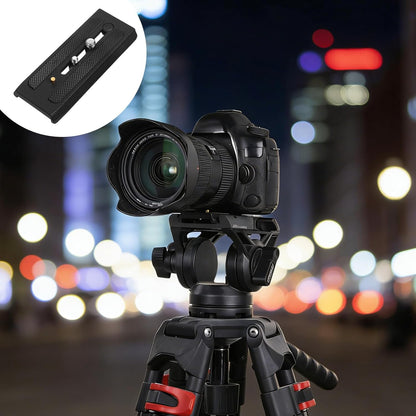 Tripod Quick Release Plate, P200 Quick Release Plate Camera for Tripod, Universal Aluminum Alloy Camera V1258-DP02-A-605