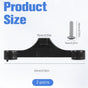 4 PCS AM5 CPU Bracket AM5 Motherboard CPU Cooler Fan Bracket, Desktop Computer Fan Retainer with Screws Black V1258-DP02-A-612