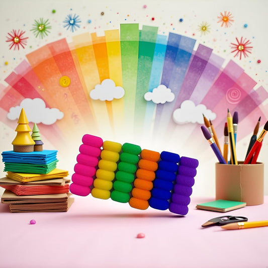 10Pcs Random Color Soft Foam Pencil Grips, Pen Grippers for Diamond Painting Pens Drill Pen, Pencil Cushion V1258-DP02-A-622