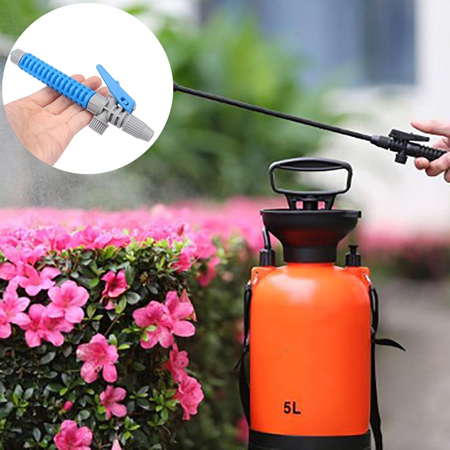 1Pc Random Color 3L/5L/8L Trigger Sprayer Handle Agricultural Sprayers Accessory Part Garden Sprayer Switch V1258-DP02-A-623