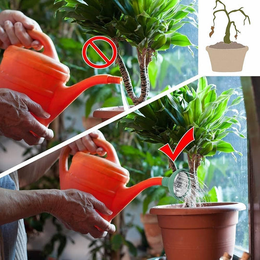 Green Universal Garden Watering Can Rose Head Water Sprinkler Sprayer Fit All Watering Can Rose Watering Can V1258-DP02-A-624