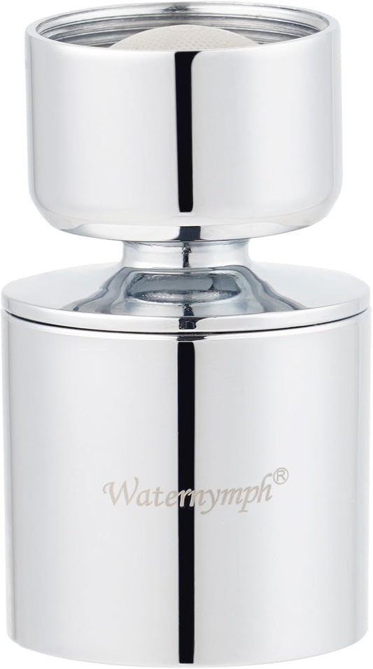 Dual-function 2-Flow Faucet Aerator, Water Saving Swivel Aerator with 2 Sprayer - Faucet Parts Replacement - V1258-DP02-A-640