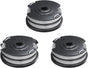 Weed Wacker String Compatible with Greenworks, Dual String Trimmer Replacement Spool for Greenworks Weed V1258-DP02-A-641