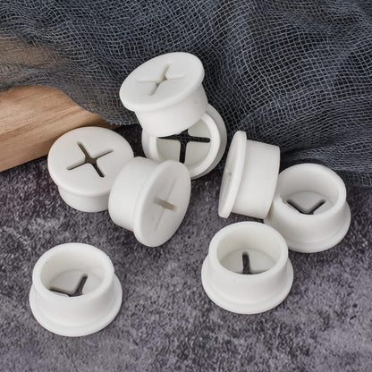 12 Pcs Cable Cord Grommet Silicone Cable Grommet 3/4" Wire Hole Cover Cable Management Wire Organizer Cable V1258-DP02-A-719