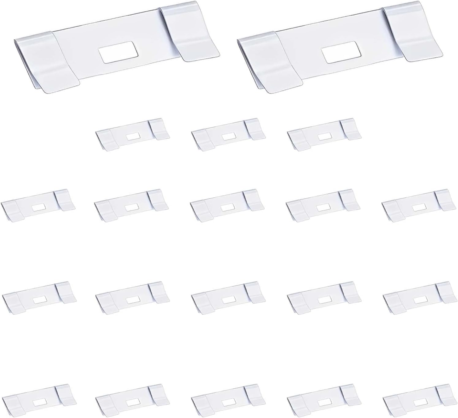 20 PCs Vertical Blind Repair Vane Metal Tabs Replacement Fixer Kit for Slats V1258-DP02-A-725