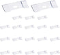 20 PCs Vertical Blind Repair Vane Metal Tabs Replacement Fixer Kit for Slats V1258-DP02-A-725