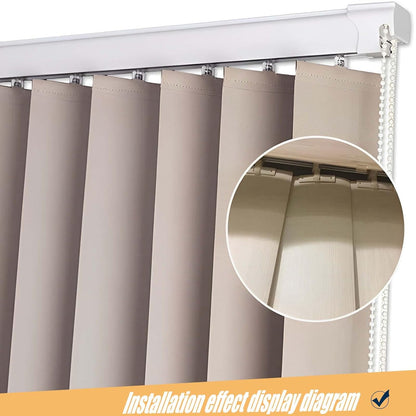 20 PCs Vertical Blind Repair Vane Metal Tabs Replacement Fixer Kit for Slats V1258-DP02-A-725
