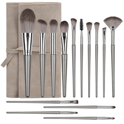 Makeup Brushes, 14 Pcs Professional Makeup Brush Set, Eye and Face Foundation Brush Set, Eyeshadow Brushes, V1258-DP02-A-9