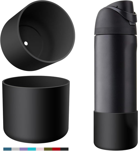 Silice Boot for Owala Water Bottle, 2PCS Anti-Slip Protective Sleeve for FreeSip/Twist/Flip Water Bottles, V1258-DP02-A-935