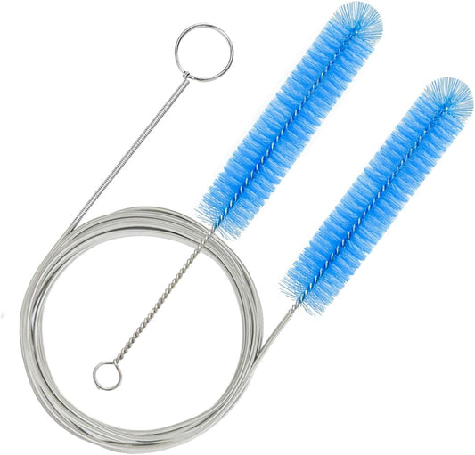 CPAP Hose Cleaner, 7 Feet Flexible CPAP Tube Cleaning Brush and 7 Inches CPAP Cleaning Brush for CPAP Mask V1258-DP02-A-944