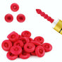 20 Pack Caulk Saver Caps - Seal and Preserve Open Caulking Tubes Red V1258-DP02-A-950